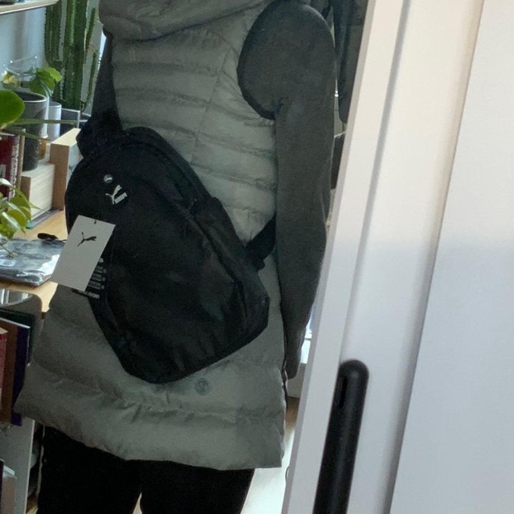 Puma Black sling Backpack